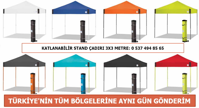 3x3 Katlanabilir Stand Çadırı